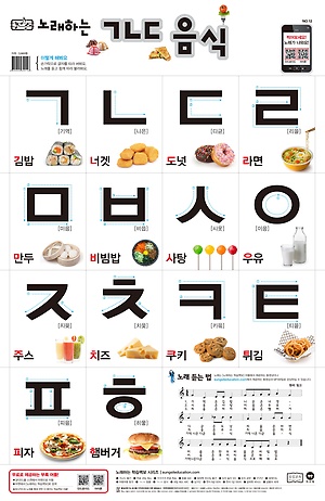 韩文字母ㄱㄴㄷ歌